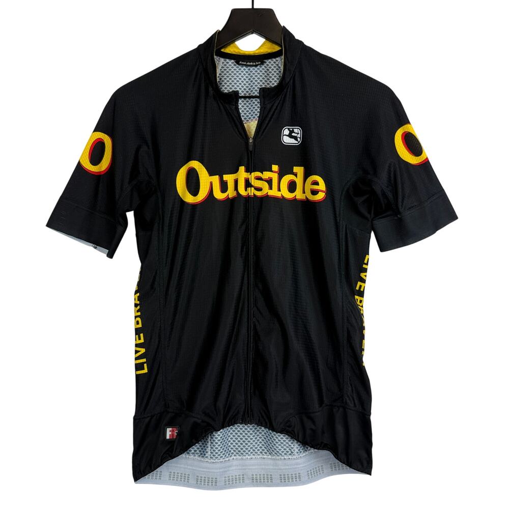 Giordana Womens Moda Vero Pro SS Cycling Jersey Shirt Black Outside - L